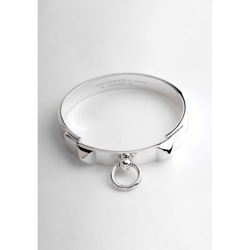 Bracelet d'occasion HERMES Collier de Chien femme argent 925/1000 - vue 1