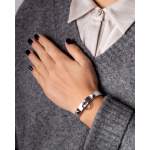 Bracelet d'occasion HERMES Collier de Chien femme argent 925/1000 - vue porté 1