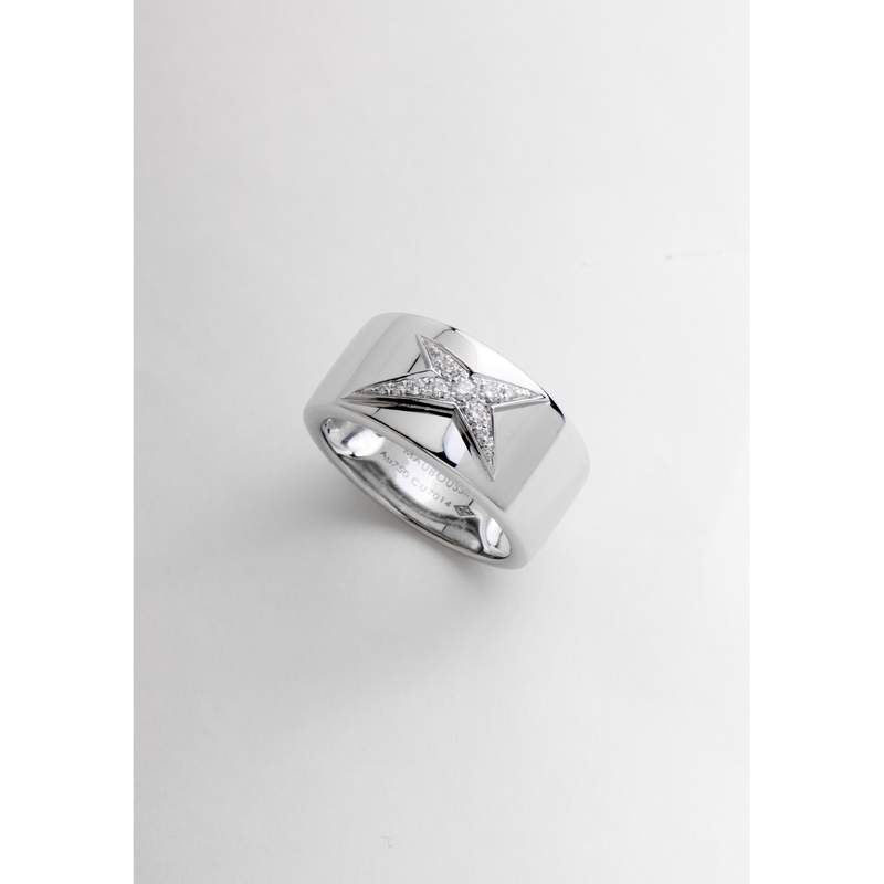 Bague d'occasion MAUBOUSSIN Etoile divine femme or blanc 750/1000 - vue 1