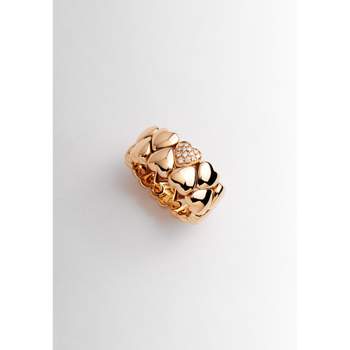 Bague d'occasion CARTIER Double Coeur mixte or jaune 750/1000