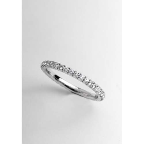 Bague d'occasion CARTIER Alliance femme or blanc 750/1000