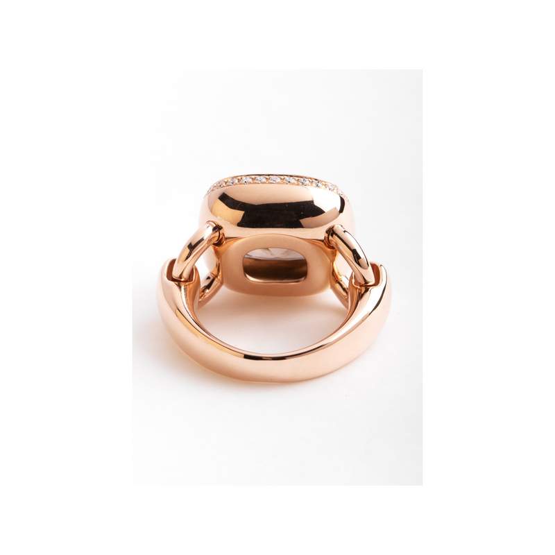 Bague d'occasion POIRAY Indrani femme or rose 750/1000 - vue 3
