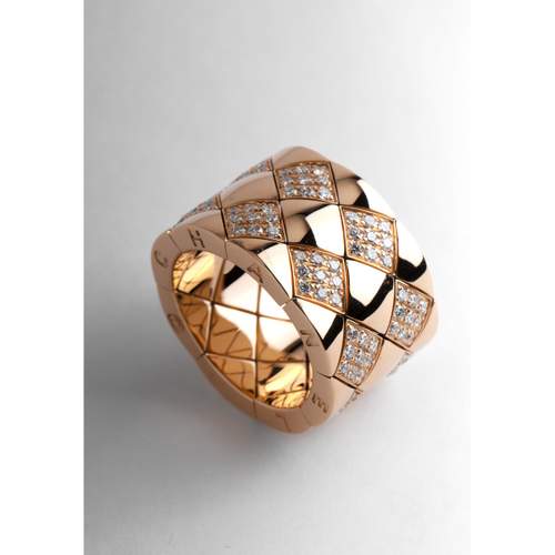 Bague d'occasion CHANEL Matelassé femme or jaune 750/1000