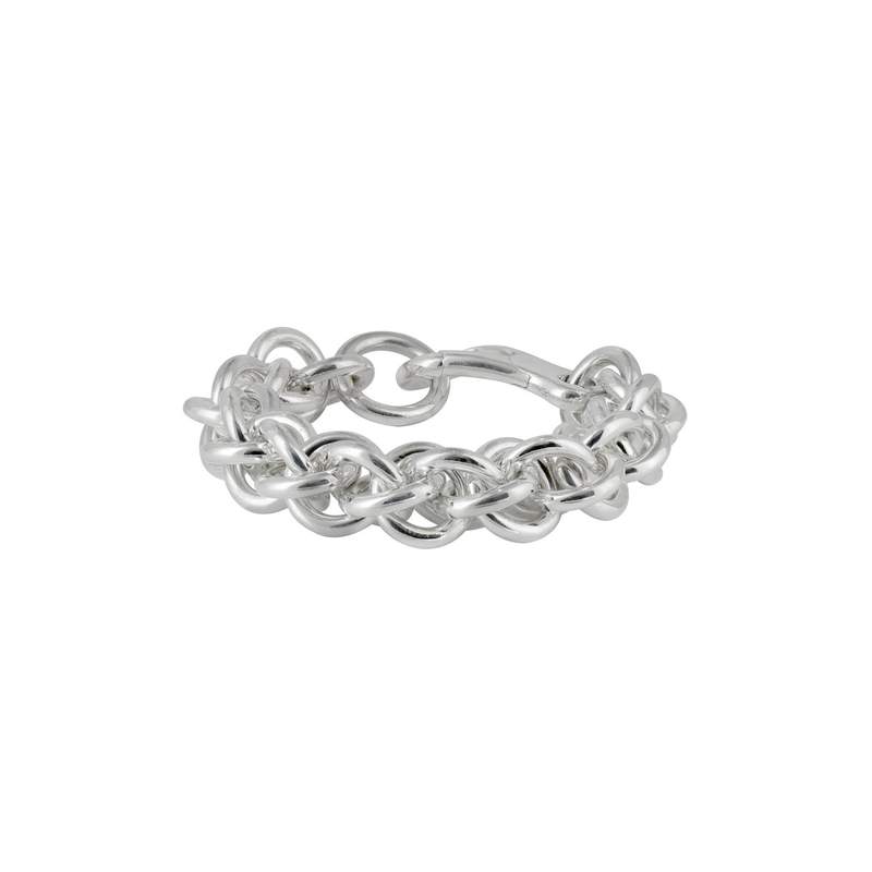 Bracelet d'occasion HERMES Atalante femme argent 925/1000 - vue 1