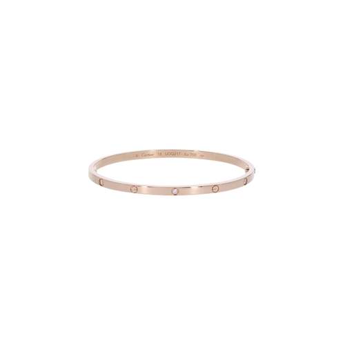 Bracelet d'occasion CARTIER Love Petit Modèle femme or rose 750/1000