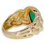 Bague d'occasion VAN CLEEF & ARPELS Tressé femme or jaune 750/1000 - vue 3
