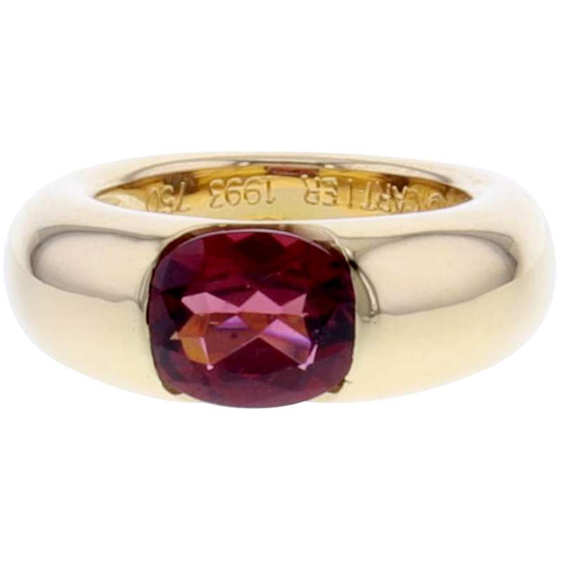 Bague d'occasion CARTIER Ellipse femme or jaune 750/1000 - vue 4