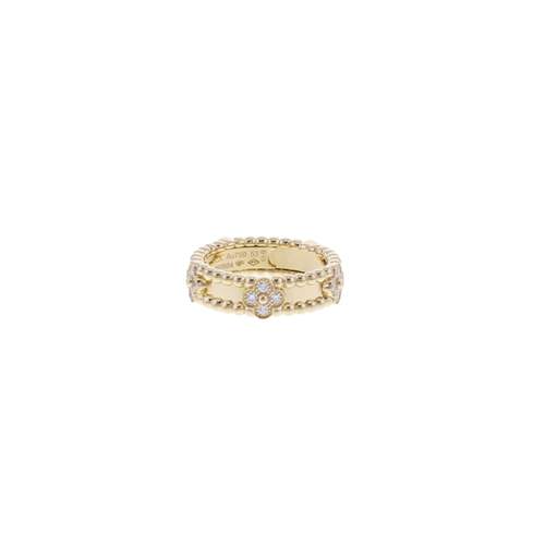 Bague d'occasion VAN CLEEF & ARPELS Perlée Sweet femme or jaune 750/1000