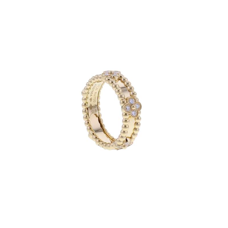 Bague d'occasion VAN CLEEF & ARPELS Perlée Sweet femme or jaune 750/1000 - vue 2