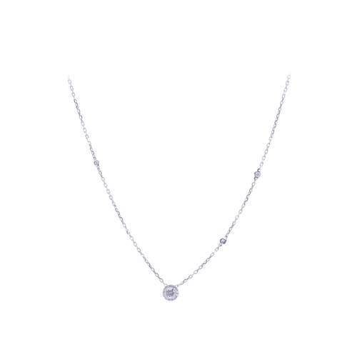 Collier d'occasion MESSIKA Joy femme or blanc 750/1000