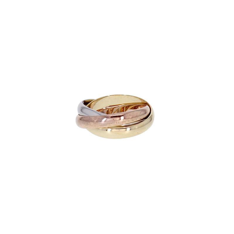 Bague d'occasion CARTIER Trinity 'Les Must de Cartier' femme 3 ors 750/1000 - vue 1