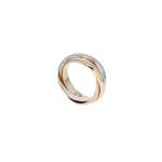Bague d'occasion CARTIER Trinity 'Les Must de Cartier' femme 3 ors 750/1000 - vue 2