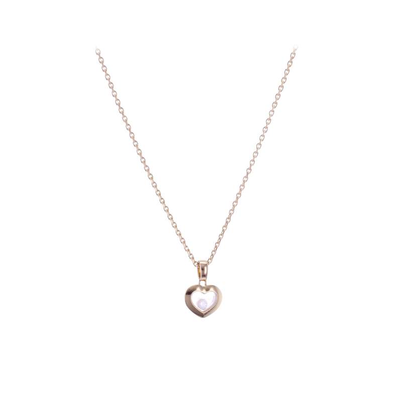 Collier d'occasion CHOPARD Happy Diamonds Icons femme or rose 750/1000 - vue 1