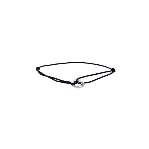 Bracelet d'occasion DINH VAN Cible Diamants femme or blanc 750/1000