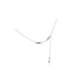 Collier d'occasion DINH VAN Le Cube Diamant femme or blanc 750/1000 - vue 2