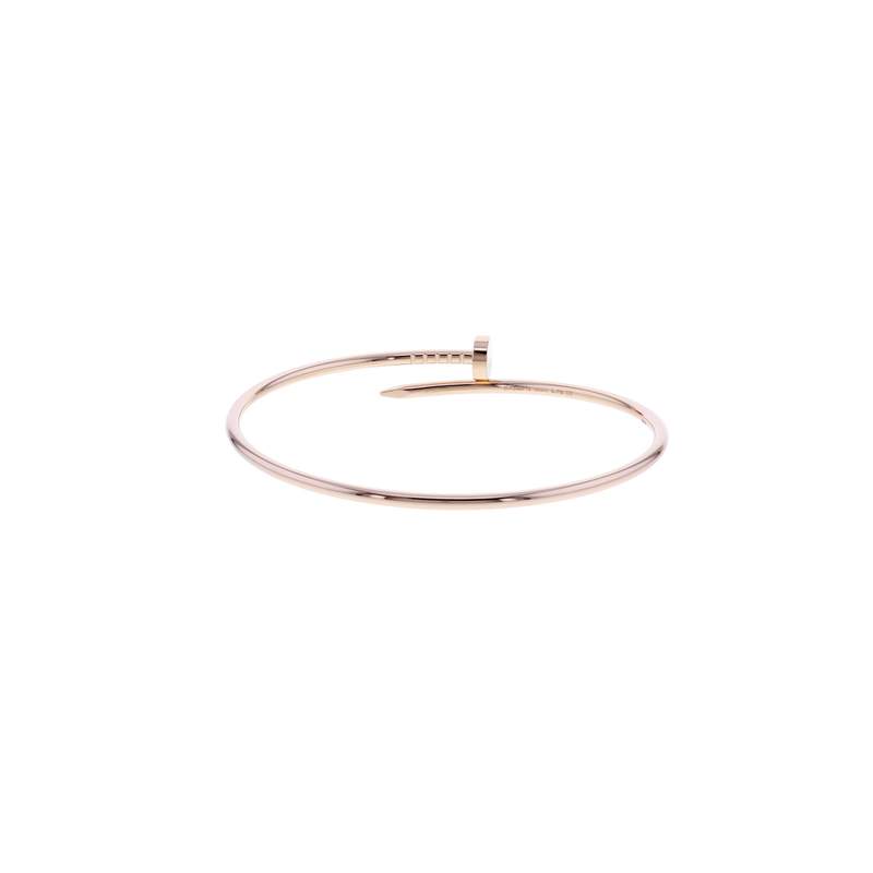 Bracelet d'occasion CARTIER Juste un clou homme or rose 750/1000 - vue 2