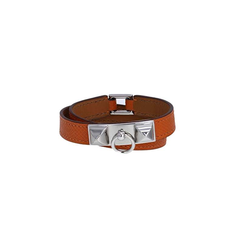 Bracelet d'occasion HERMES Rivale Double Tour mixte cuir autres - vue 1