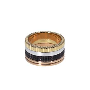 Bague d'occasion BOUCHERON Quatre Classique Large mixte 3 ors 750/1000 pvd