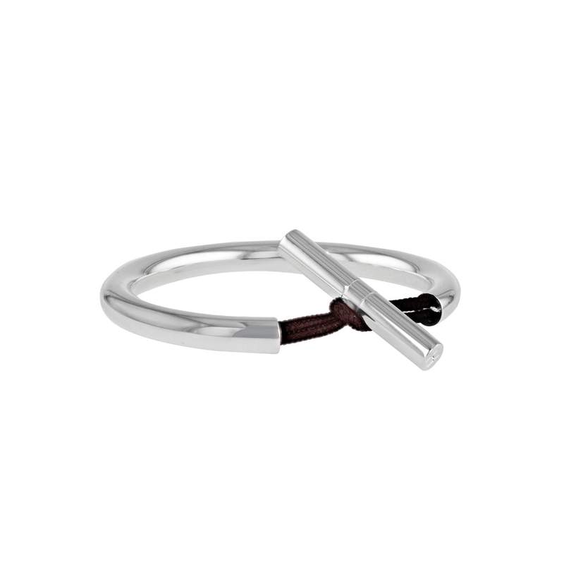 Bracelet d'occasion HERMES Frégate femme argent 925/1000 - vue 1