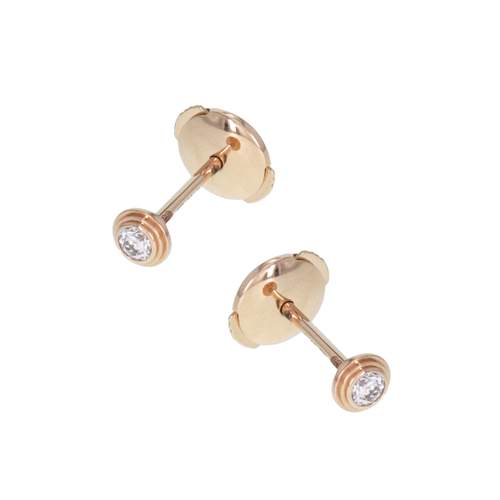Boucles-oreilles d'occasion CARTIER Cartier d'Amour XS or rose 750/1000
