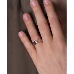 Bague d'occasion CARTIER Trinity PM mixte 3 ors 750/1000 - vue porté 1