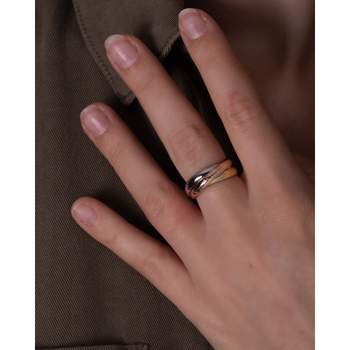 Bague d'occasion CARTIER Trinity 'Les Must de Cartier' mixte 3 ors 750/1000