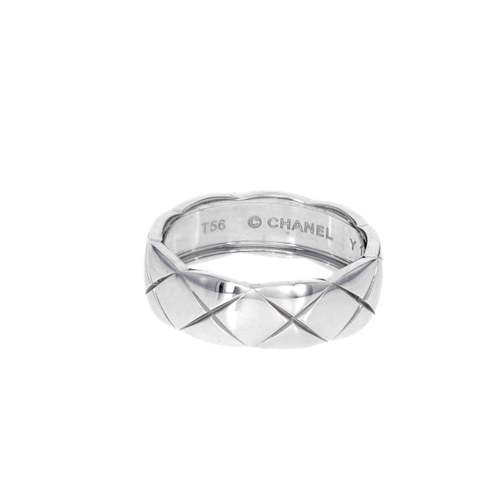 Bague d'occasion CHANEL Coco Crush Petit Modèle femme or blanc 750/1000