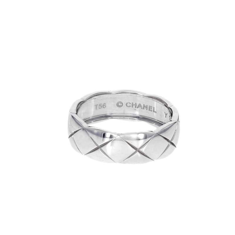 Bague d'occasion CHANEL Coco Crush Petit Modèle femme or blanc 750/1000 - vue 1