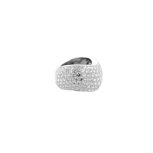 Bague d'occasion CARTIER Nouvelle vague Diamants femme or blanc 750/1000