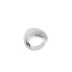 Bague d'occasion CARTIER Nouvelle vague Diamants femme or blanc 750/1000 - vue 2