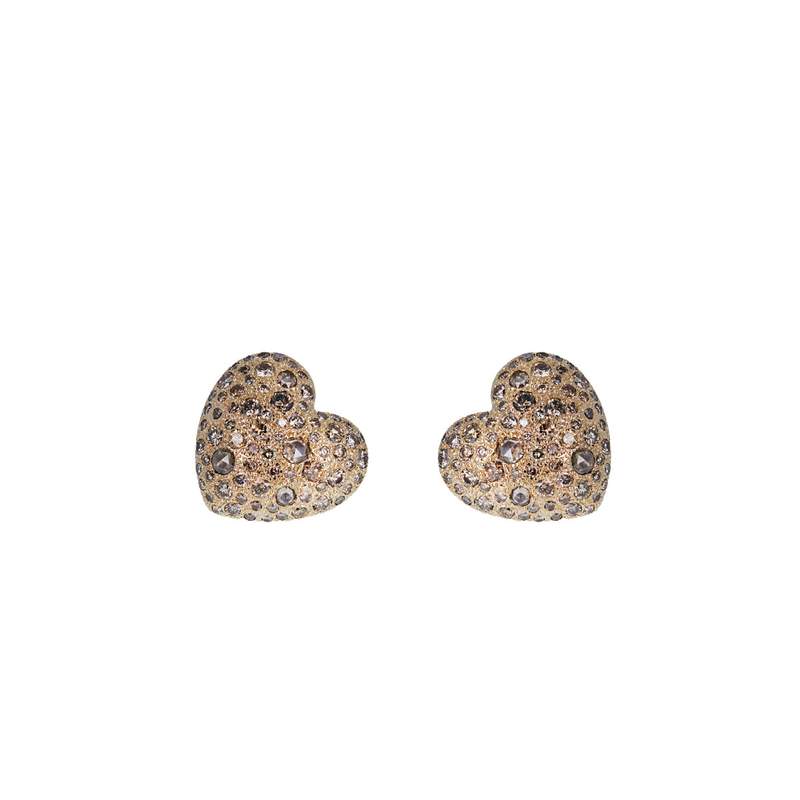Boucles-oreilles d'occasion POMELLATO Sabbia or rose 750/1000 - vue 1