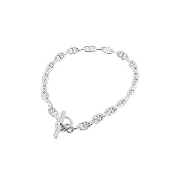 Collier d'occasion HERMES Chaîne d'Ancre MM femme argent 925/1000