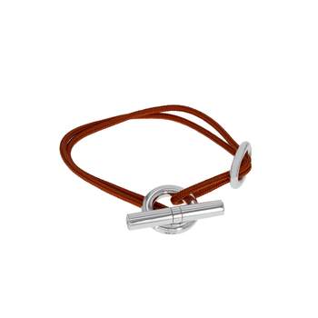 Bracelet d'occasion HERMES Skipper mixte argent 925/1000 cordon