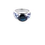 Bague d'occasion MAUBOUSSIN Nuit d'Amour femme or blanc 750/1000 - vue 4