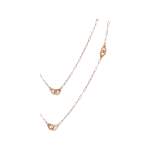 Collier d'occasion DINH VAN Sautoir Menottes R8 femme or rose 750/1000 - vue 2