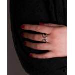 Bague d'occasion HERMES Lima PM femme argent 925/1000 - vue porté 1