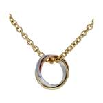 Collier d'occasion CARTIER Trinity femme 3 ors 750/1000 - vue 2