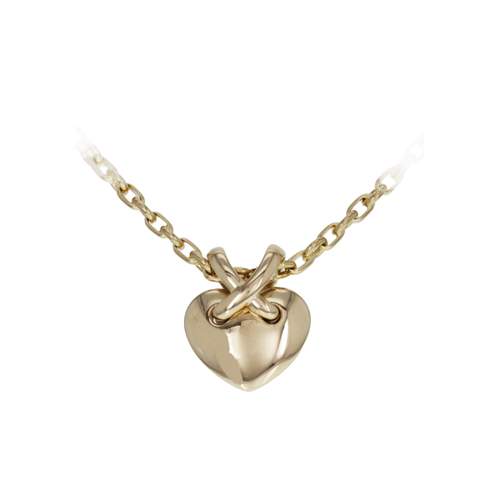 Collier d'occasion CHAUMET Coeur Liens femme or jaune 750/1000