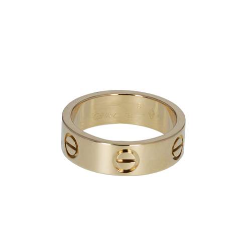 Tweedehands CARTIER Love-ring, unisex, 750/1000 geelgoud