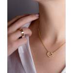 Bague d'occasion CARTIER Love mixte or jaune 750/1000 - vue porté 2