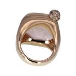Bague d'occasion POMELLATO Ritratto femme or rose 750/1000 - vue 3