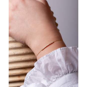 CRESUS-armband met klauwvormige sluiting voor dames, 750/1000 geelgoud