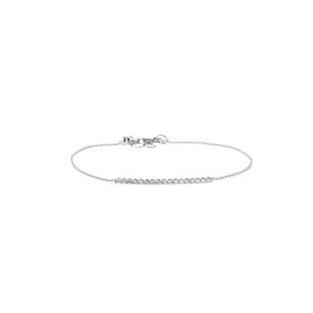 Tweedehands CRESUS-armband met klauwvormige sluiting voor dames, 750/1000 witgoud