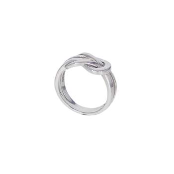 Bague d'occasion FRED Chance Infinie MM femme or blanc 750/1000