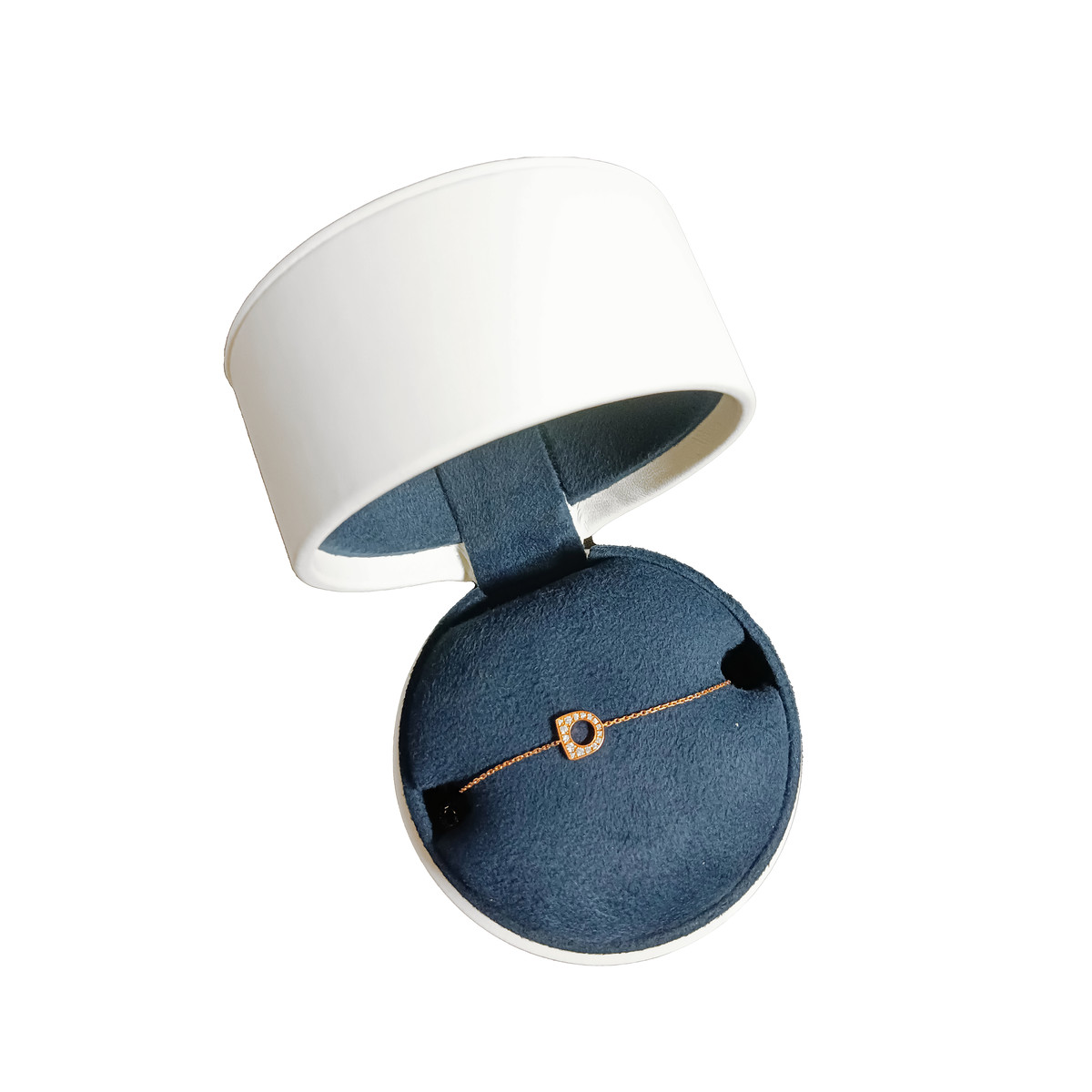 Bracelet d'occasion FRED Success Mini Etrier femme or rose 750/1000 - vue D2