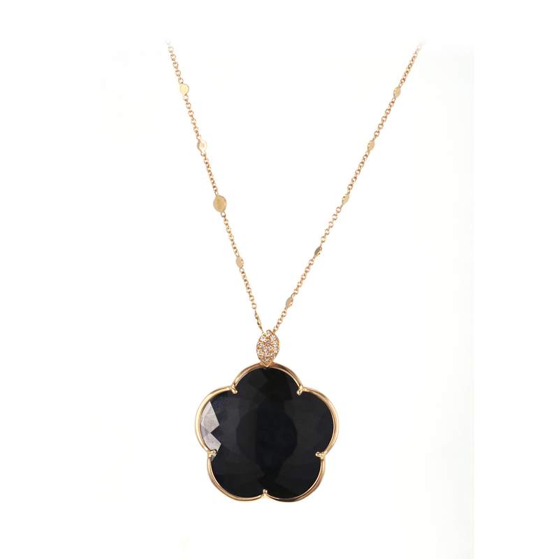 Collier d'occasion PASCALE BRUNI Ton Joli femme or rose 750/1000 - vue 1