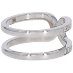 Bague d'occasion DINH VAN Maillon L femme or blanc 750/1000 - vue 3