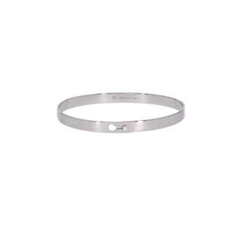 Tweedehands armband van DINH VAN met slot en lint, voor dames, witgoud 750/1000