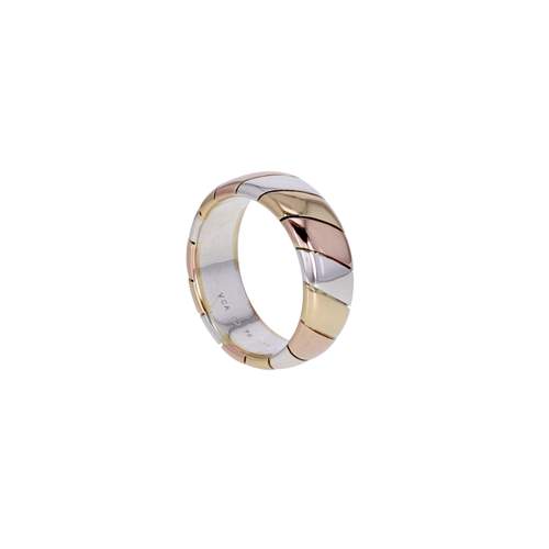Second-hand ring VAN CLEEF & ARPELS Ladies headband silver 925/1000 yellow gold 750/1000 rose gold 750/1000