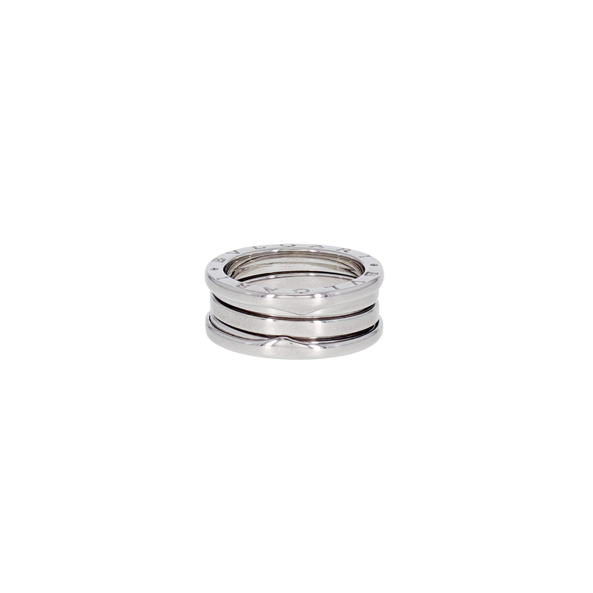 Bague d'occasion BULGARI B.ZERO 1 femme or blanc 750/1000 - vue D1